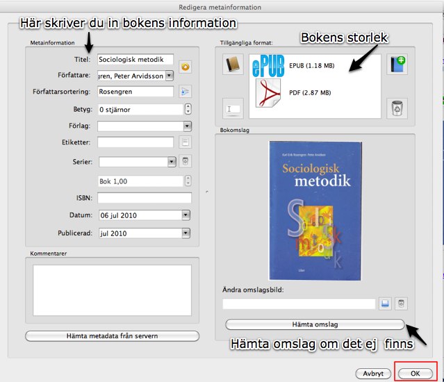 Konvertera PDF till ePub för iBooks med Calibre