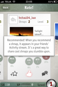 Shnap: social fotonätverk med inbyggt spel [Instagrams kusin]