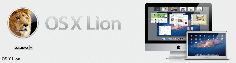 OS X Lion släppt- finns i Mac App Store